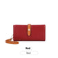 Women’s Wallet Contrast Color Hasp Long Zipper Multi-functional Simple Fashion Clutch