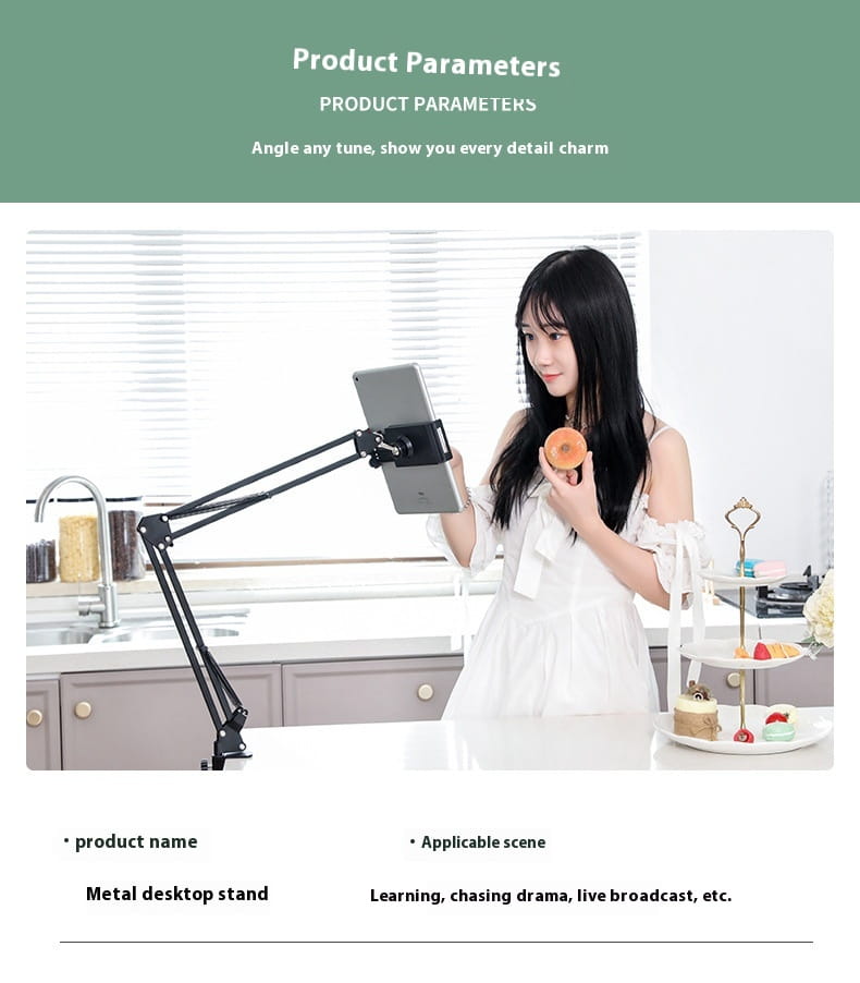 Universal Cantilever Mobile Phone and Tablet Lazy Desktop Mount Bracket