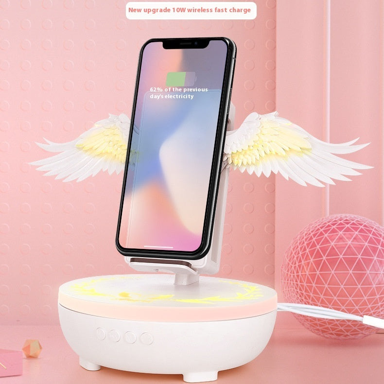 Speaker Wireless Charger Creative Mobile Phone Fast Charging - Charge Fast and Groove with This Wireless Charger