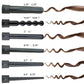 Hair Curler Hair Curler For Curling Or Straightening Multi-function LED Multi-gear Temperature Adjustment 6 In 1 Hair