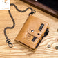 Leather Mobile Phone Holder Wallet Multi-function Anti-theft Chain - Stylish Leather Wallet with Ribbon Gift Box