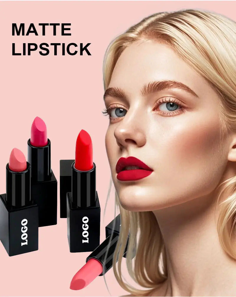 Waterproof Long Lasting Nonstick Matte Lipstick Lip Glaze for All Skin Types
