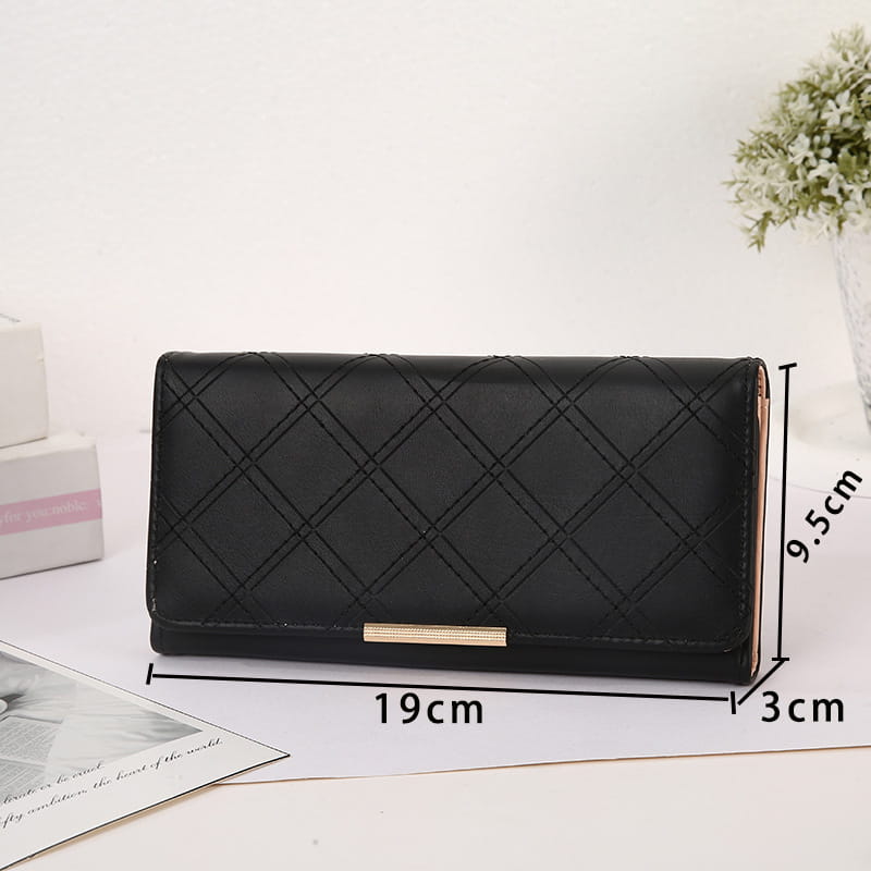 Veekindel polüester -rahakott triipude ja pesu sisekujundusega koduladustamiseks