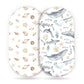 Baby Cradle Fitted Sheet Elastic Printing Baby Caring Table Changing Cover - Cradle Your Baby in Comfy Cotton Chaos