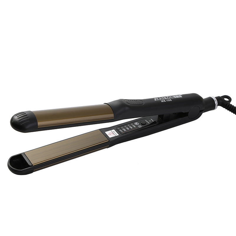 Adjustable Temperature Multi Sided Heating Straightening And Curly Hair Straightener