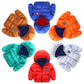 Children’s hooded and down padded jacket