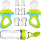 Geometric Confused Bottle Fruit And Vegetable Feeder Nipple 6 Suit - Geometric Confused Bottle Makes Healthy Snacks Fun