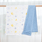 Children’s Printed Simple Casual Pure Cotton Blanket - Cozy Double-Sided Velvet Blanket for Tiny Dreamers