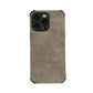 Solid Color Silicone Lambskin Phone Case