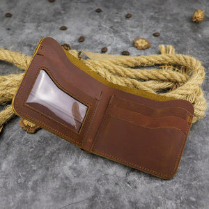 Leather Simple Multi Card Wallet - Snag This 5cm Wide Leather Wallet That Holds Secrets