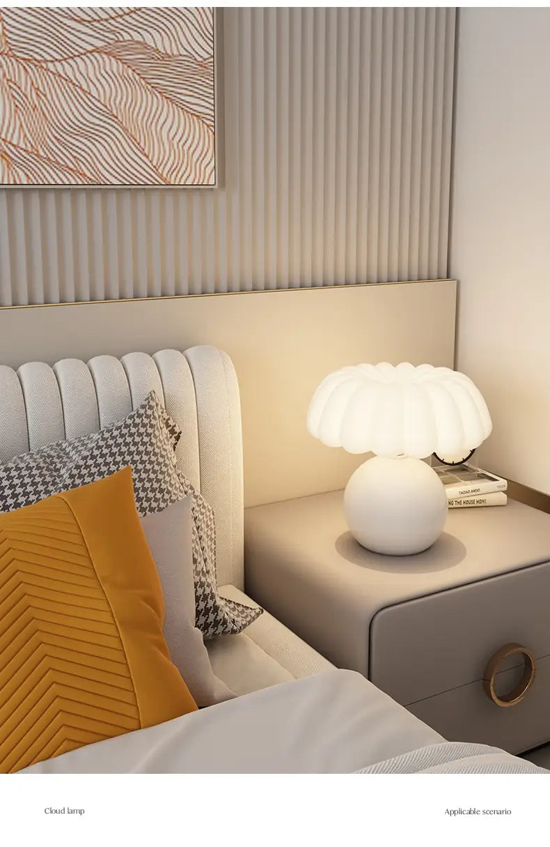 Dayuan Garden Mushroom Night Lamp with Full Spectrum Ceramic Light