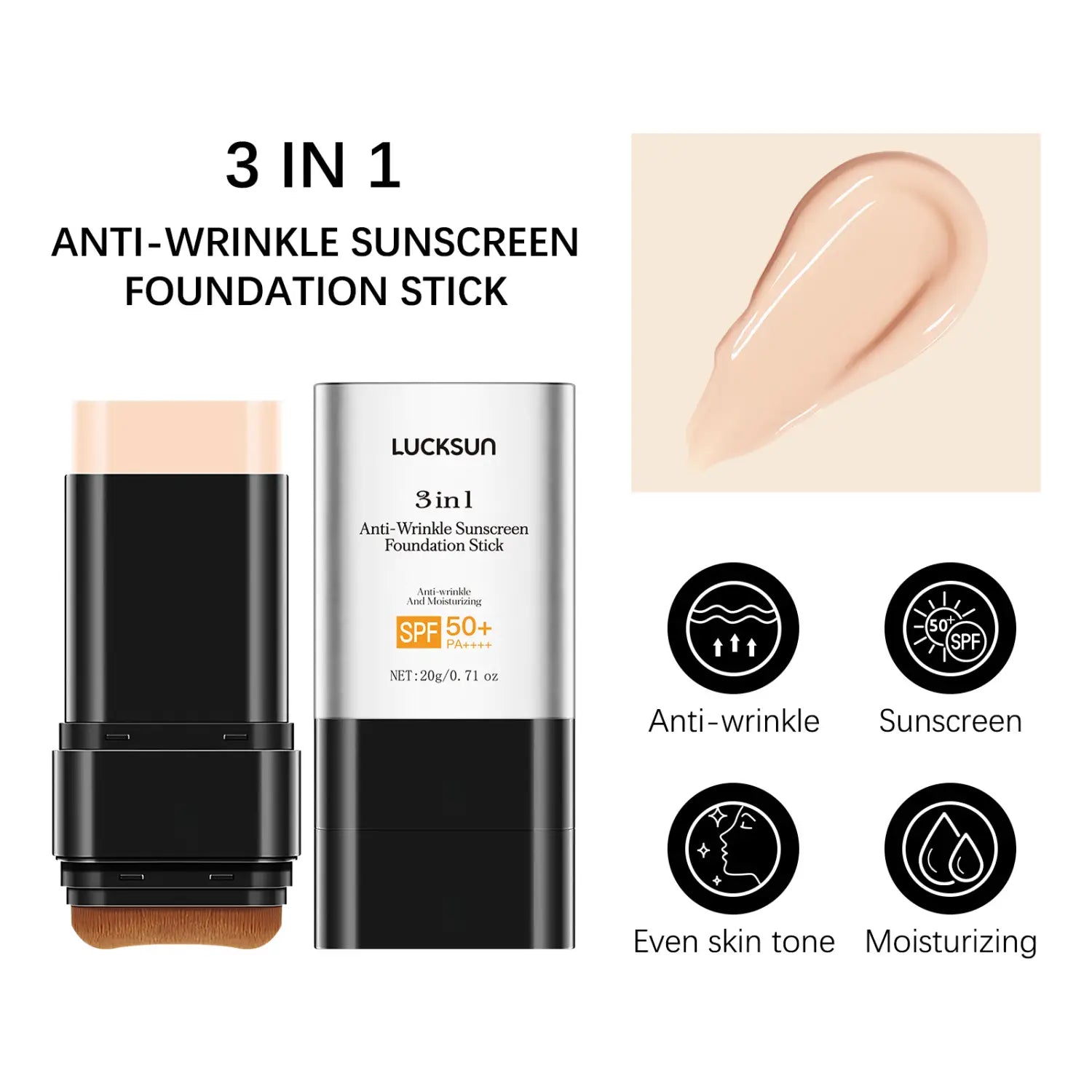 Acoperire impermeabilă acoperire completă de fundație lichidă pentru toate tipurile de piele