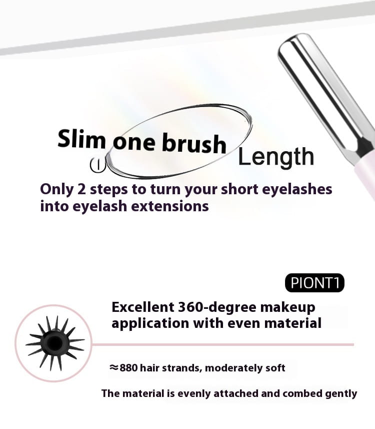 Waterproof Long Curling Black Mascara for Thick Voluminous Lashes