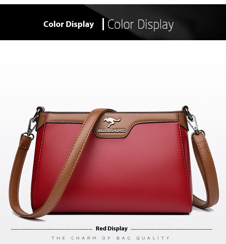 Organisateur de valise de voyage en cuir PU avec plusieurs poches à fermeture éclair