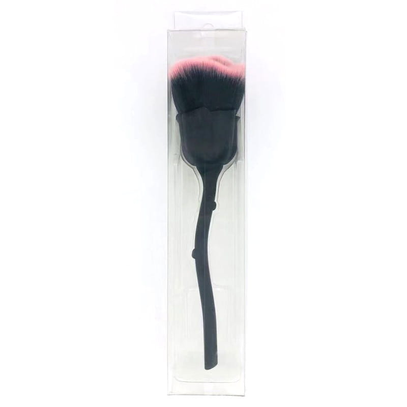 Single Rose Flower Makeup Brush