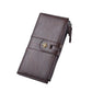 Men’s Wallet Pu Long Wallet Retro Hand Phone Bag Buckle - For Wallets with Style Bring Your Cash and Phone