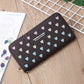 Wallet Long Letter Card Holder Hollow Heart Glittering Powder - Glittering Heart Wallets for the Stylishly Confused