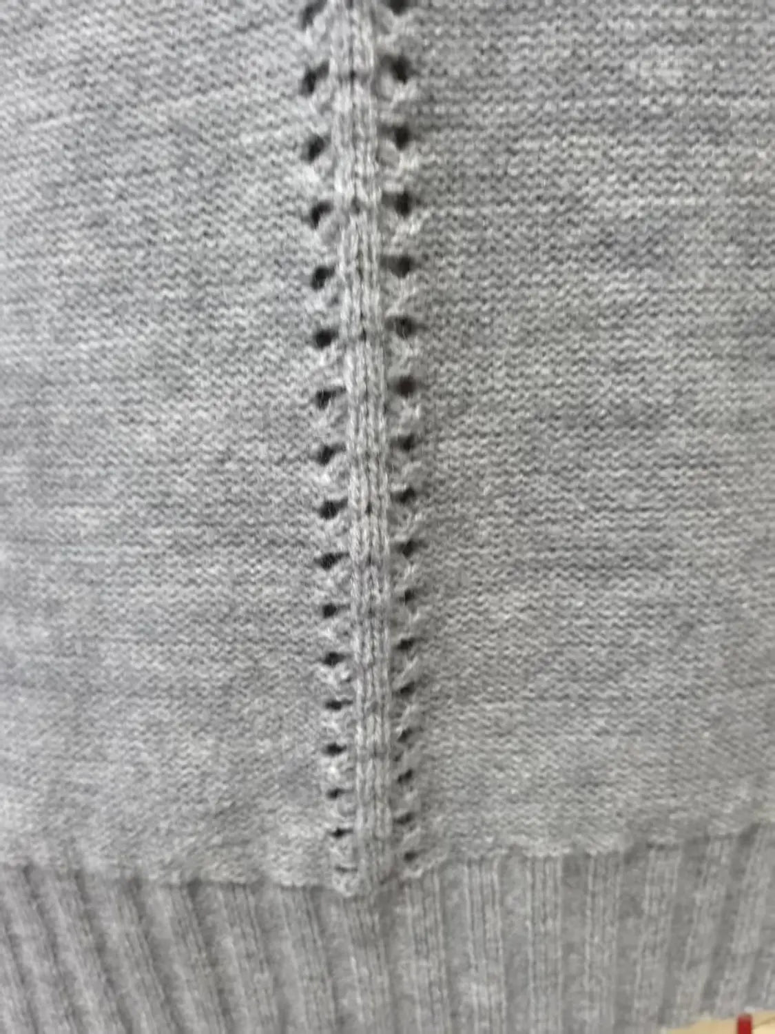 Cashmere Acrylic Pullover Sweater for Women in Milky White Gray Blue Green