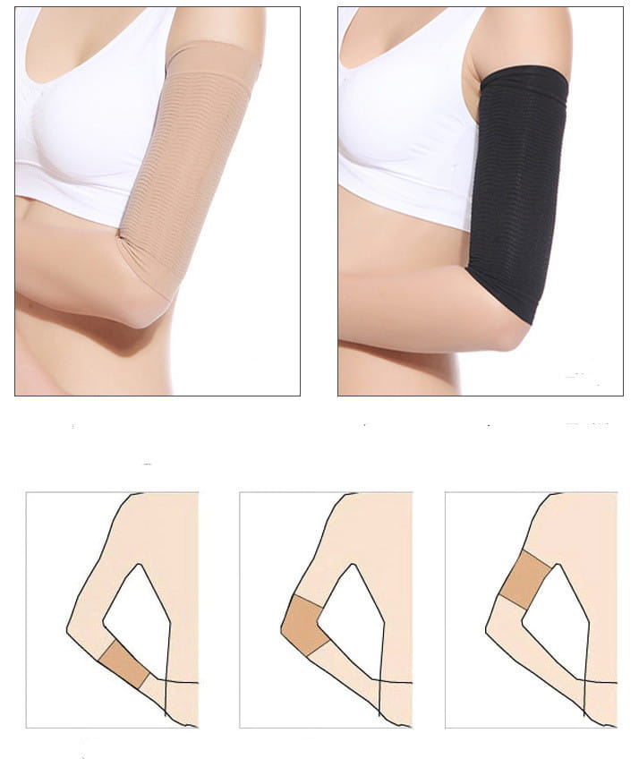 Slimming Arm Shaper Sleeves - Pair