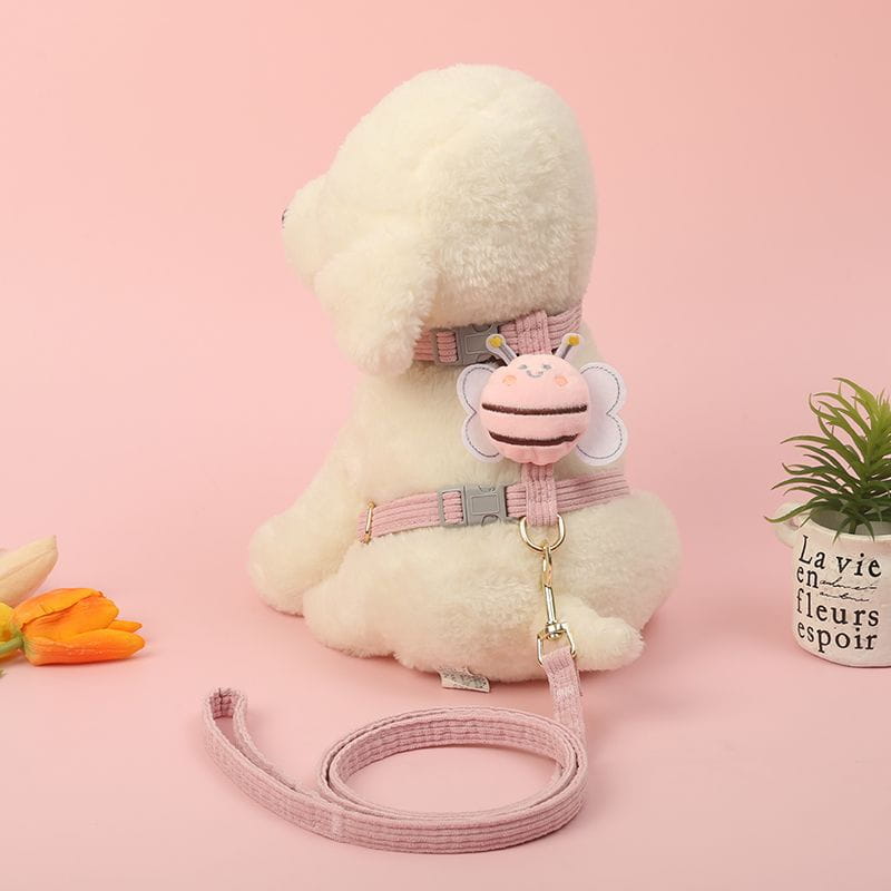 Interactive Bee Cat Toy Rope Färgglada tygteaser för katter och kattungar