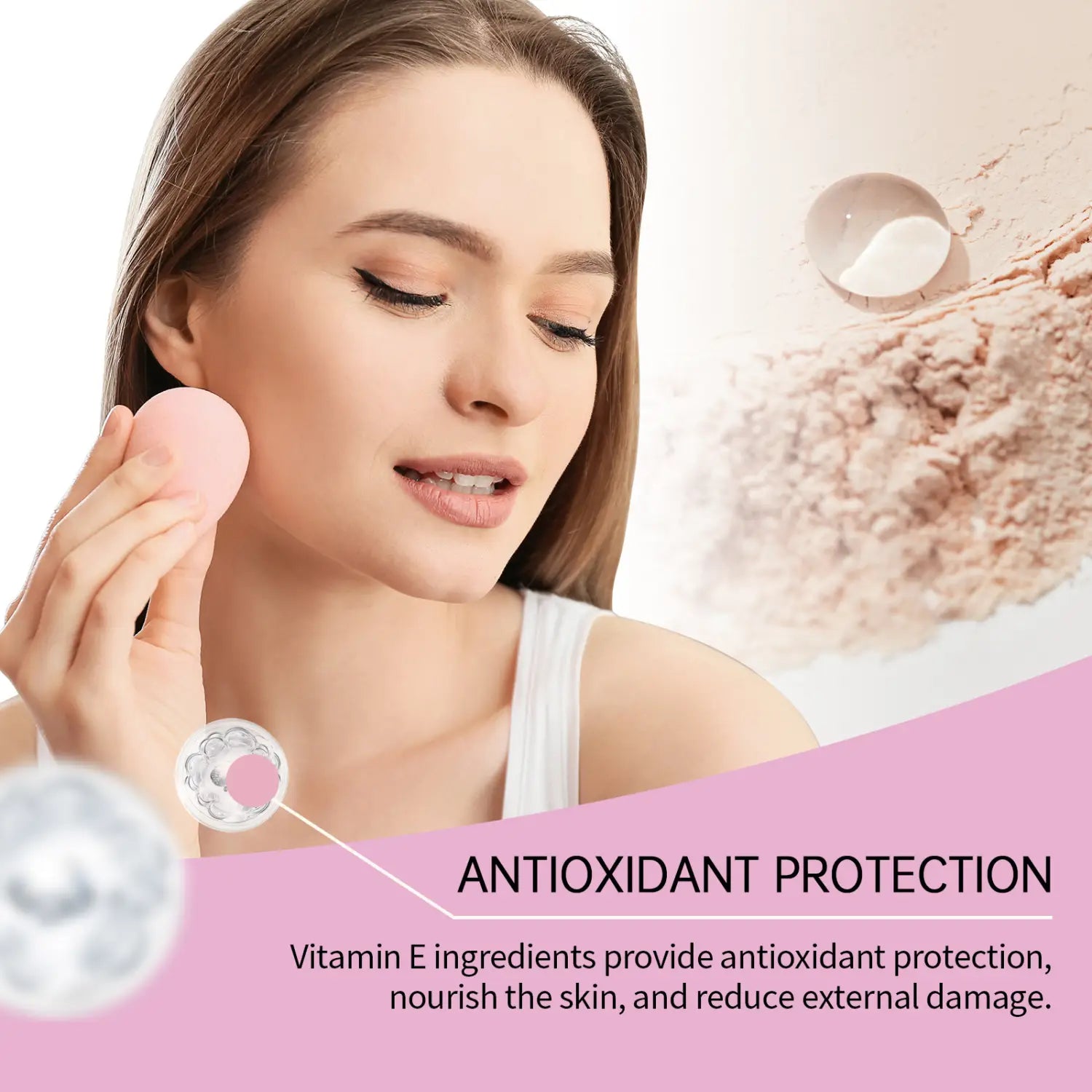 Light Finishing Loose Powder with Hyaluronic Acid and Oil Control Matte