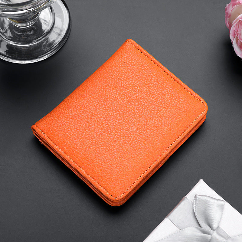 Fashion Casual Money Lychee Pattern Short Wallet - Wallet So Cute It Might Steal Your Heart and Cash