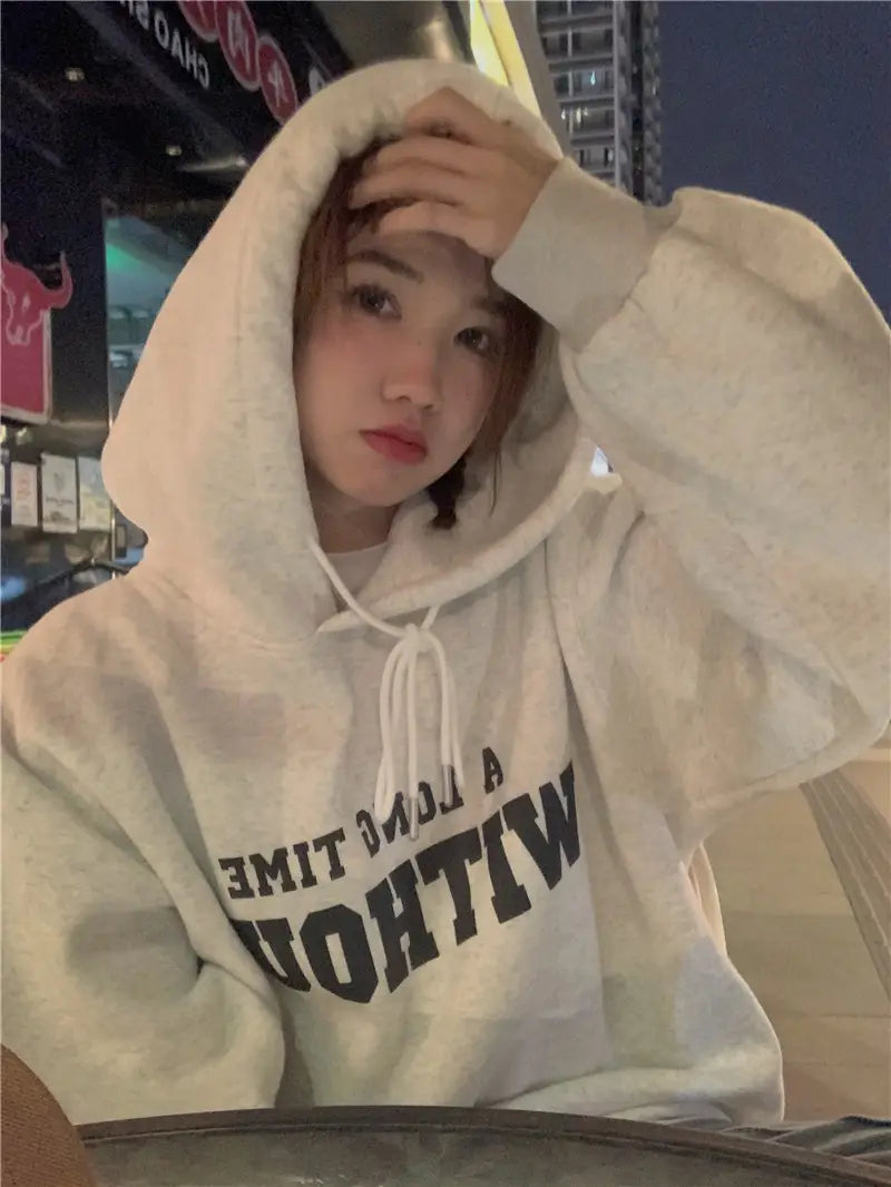 Męska szara sosna zielona drukowana luźna koszula poliestrowa