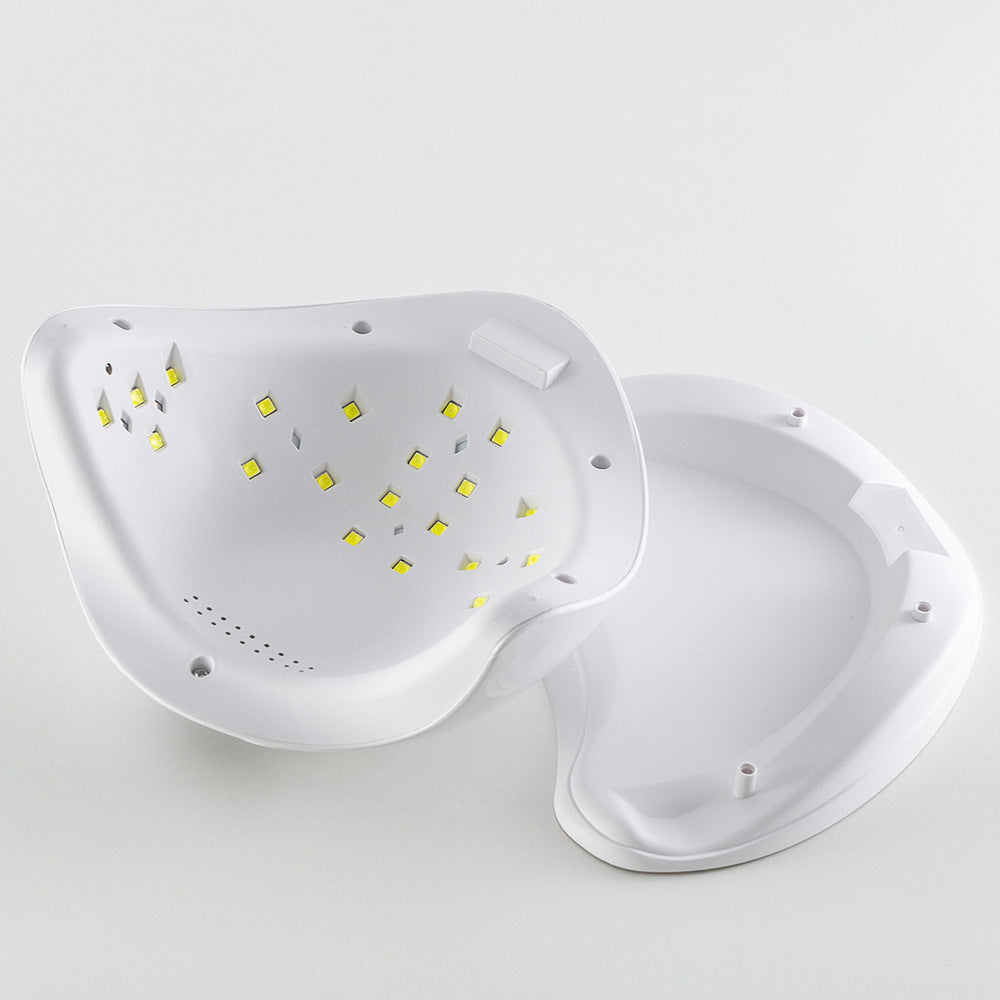 48W Smart Sensor UV LED Nail Dryer for Fast Curing and Phototherapy - Teleplus 48w smart sensor nail phototherapy