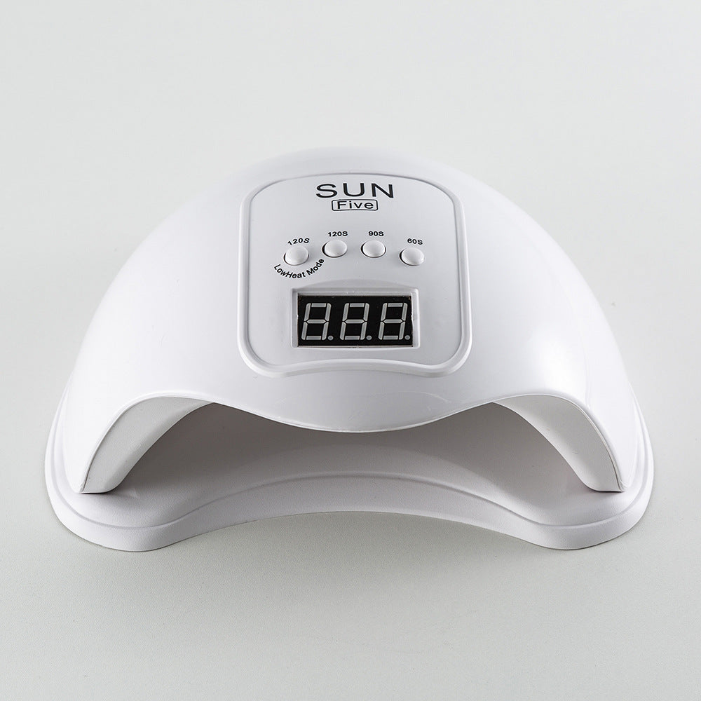 48W Smart Sensor UV LED Nail Dryer for Fast Curing and Phototherapy - Teleplus 48w smart sensor nail phototherapy