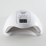 48W Smart Sensor UV LED Nail Dryer for Fast Curing and Phototherapy - Teleplus 48w smart sensor nail phototherapy