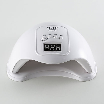 48W Smart Sensor UV LED Nail Dryer for Fast Curing and Phototherapy - Teleplus 48w smart sensor nail phototherapy