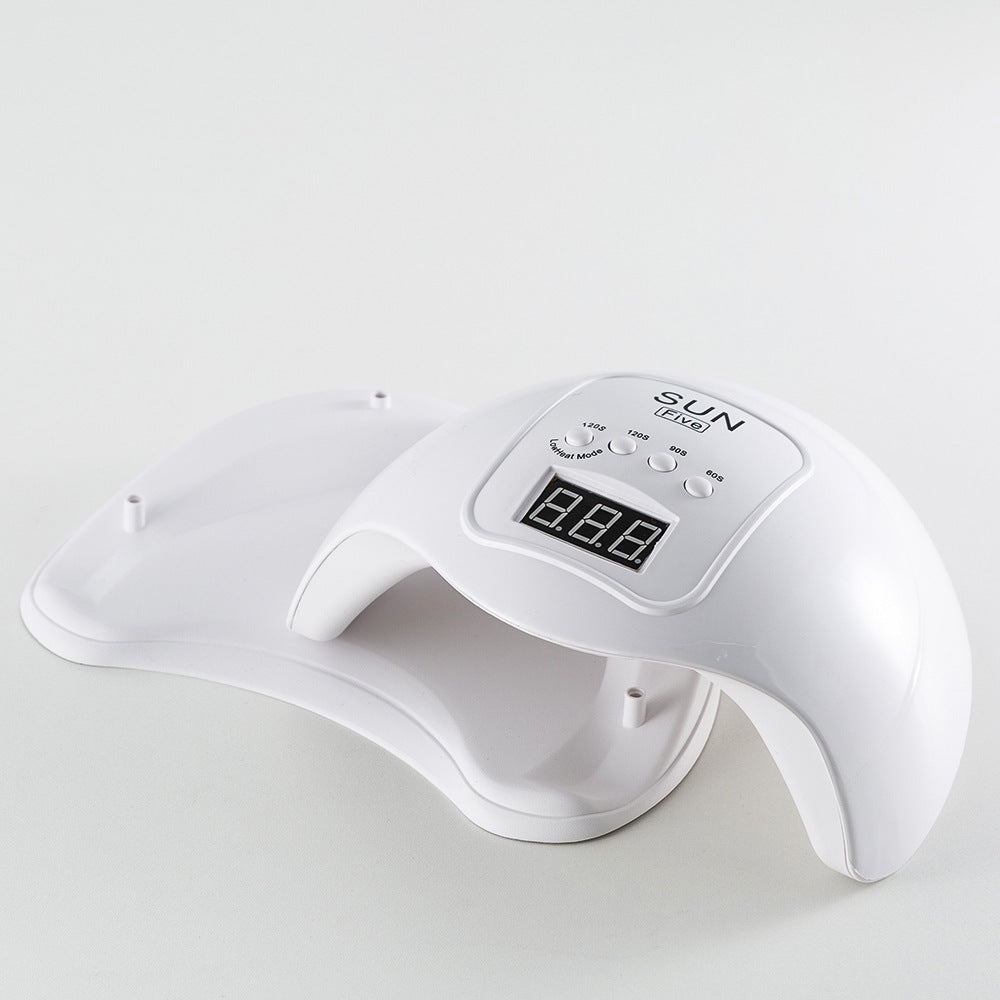 48W Smart Sensor UV LED Nail Dryer for Fast Curing and Phototherapy - Teleplus 48w smart sensor nail phototherapy