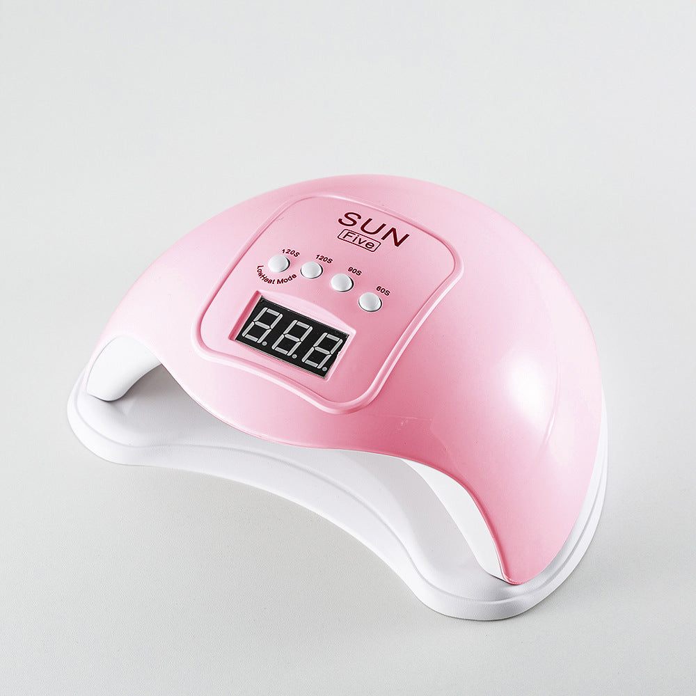 48W Smart Sensor UV LED Nail Dryer for Fast Curing and Phototherapy - Teleplus 48w smart sensor nail phototherapy