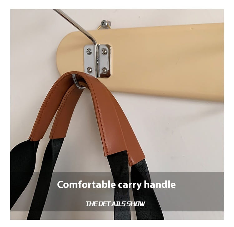 Casual Fashion Canvas Clamshell Bag with European Retro Design for United States