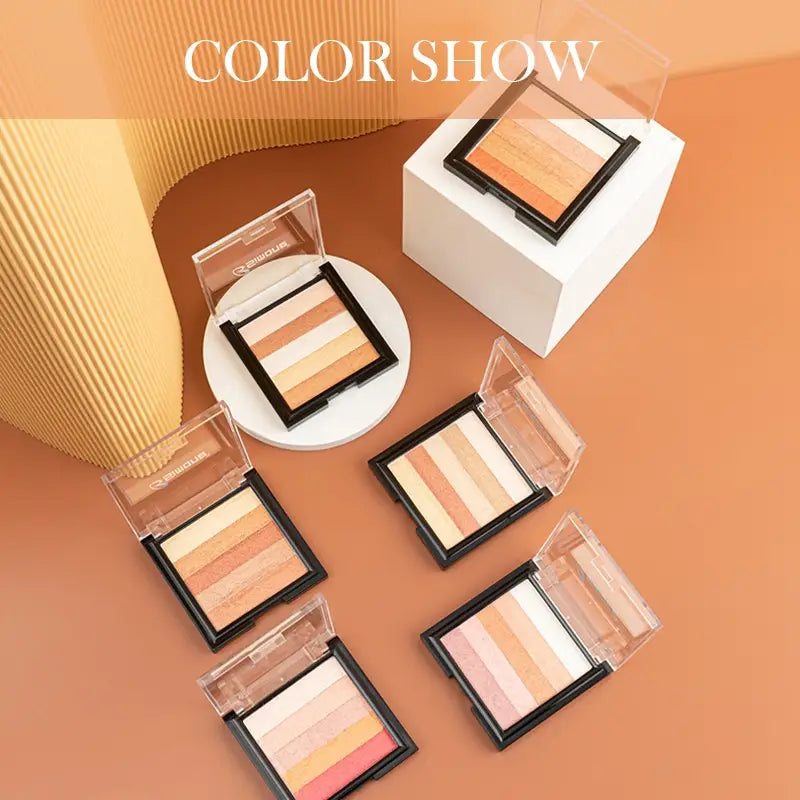 Natural Eye Shadow Plate Six Universal Shades Long Lasting Makeup Palette