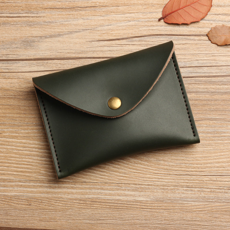 Women’s Genuine Leather Retro Coin Bag Card Bag Driver’s License Bag Tide - Chic Retro Coin Bag for Stylish License