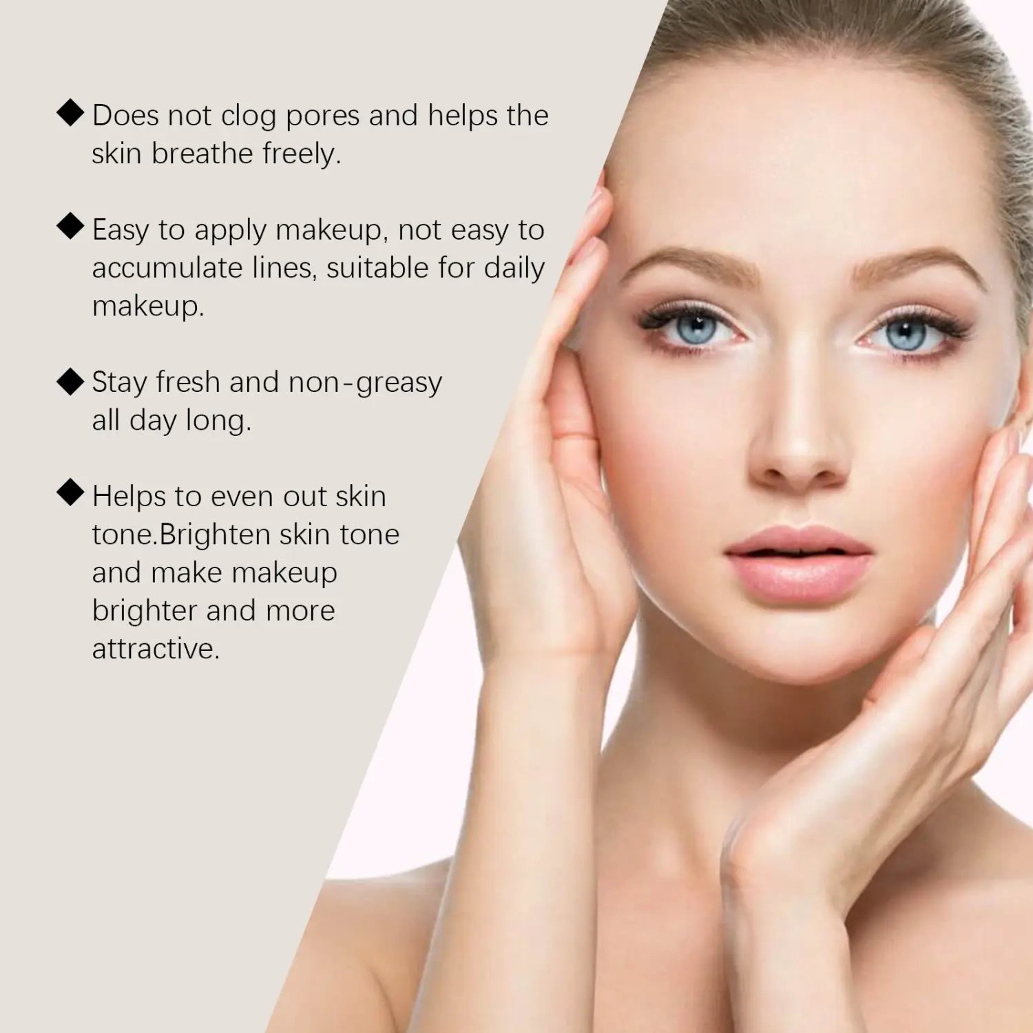 Light Transparent Concealing Foundation Moisturizing Liquid for Flawless Skin