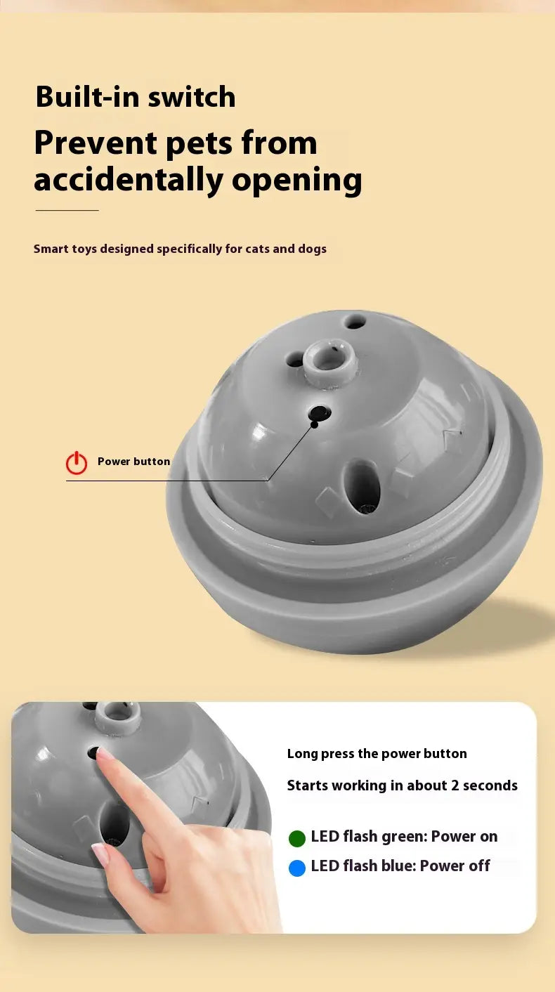 Värviline Bouncy Ball TPU lemmiklooma mänguasi koertele ja kassidele interaktiivne mäng