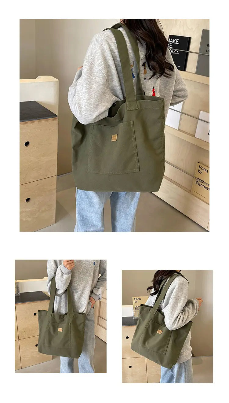 Sac vertical carré de valise de voyage en toile avec organisateur d'emballage à fermeture éclair