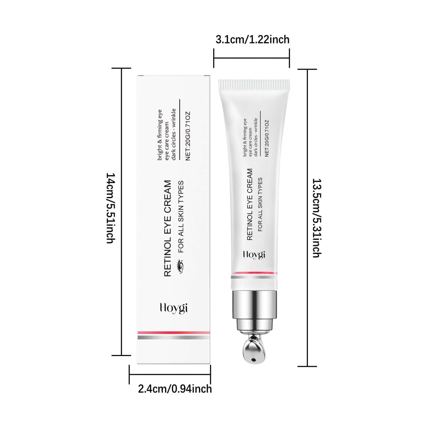Retinooli silmakreem sügav niisutav Aasia Centella ekstraktiga