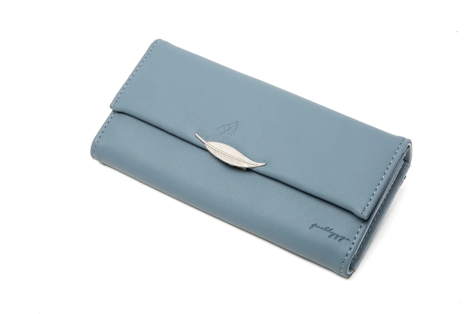 Pomarańczowa skórzana torebka z poliestrową podszewką na codzienne