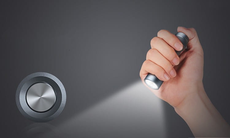 High Brightness XHP50 Lamp Bead Flashlight with 3500 Lumens and Long Lifespan