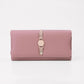 Women’s Leather Purse Long And Simple Fashion - Purse Perfection for Women Who Love Simple Style