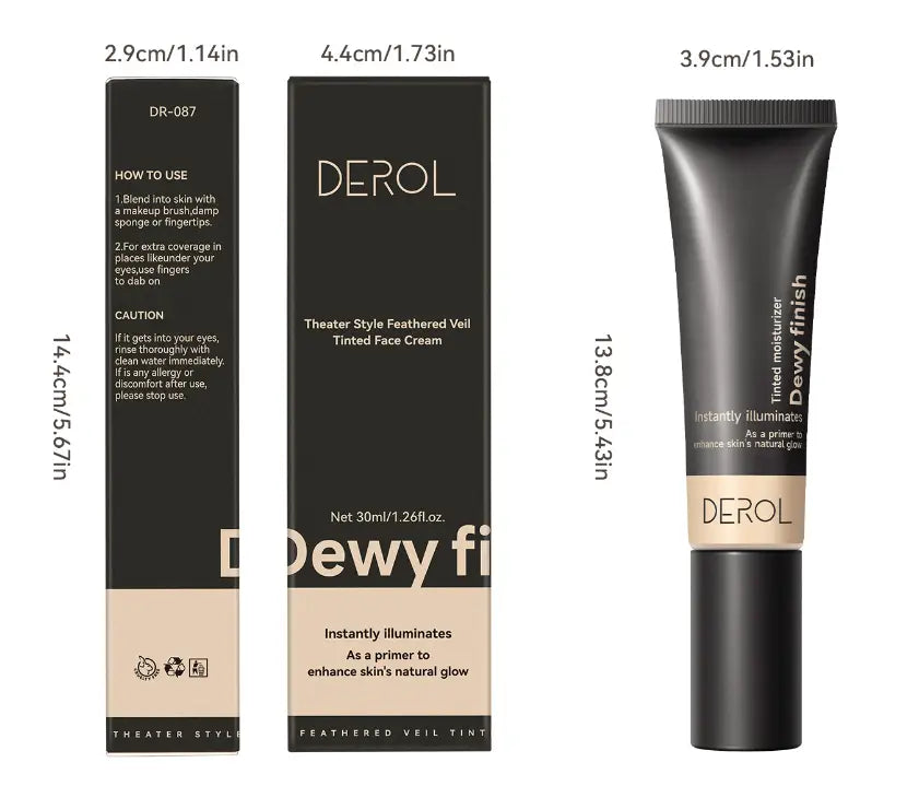 Colored Cream Moisturizing and Brightening Skin Nourishing Face Foundation