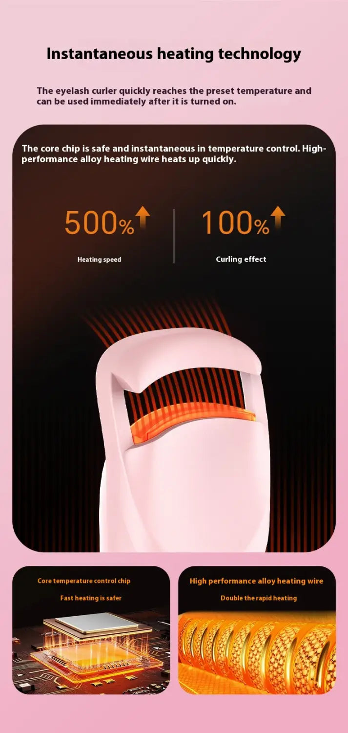 Curler do rzęs dostępny w chińskich opakowaniach i angielskich kolorach