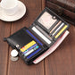 Men’s Wallet Short Anti-demagnetization - Men’s Leather Wallet No Demagnetization Drama