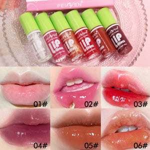 Fat Lip Lacquer 6 Pcs Set Box Mirror Увлажняющий полные губы