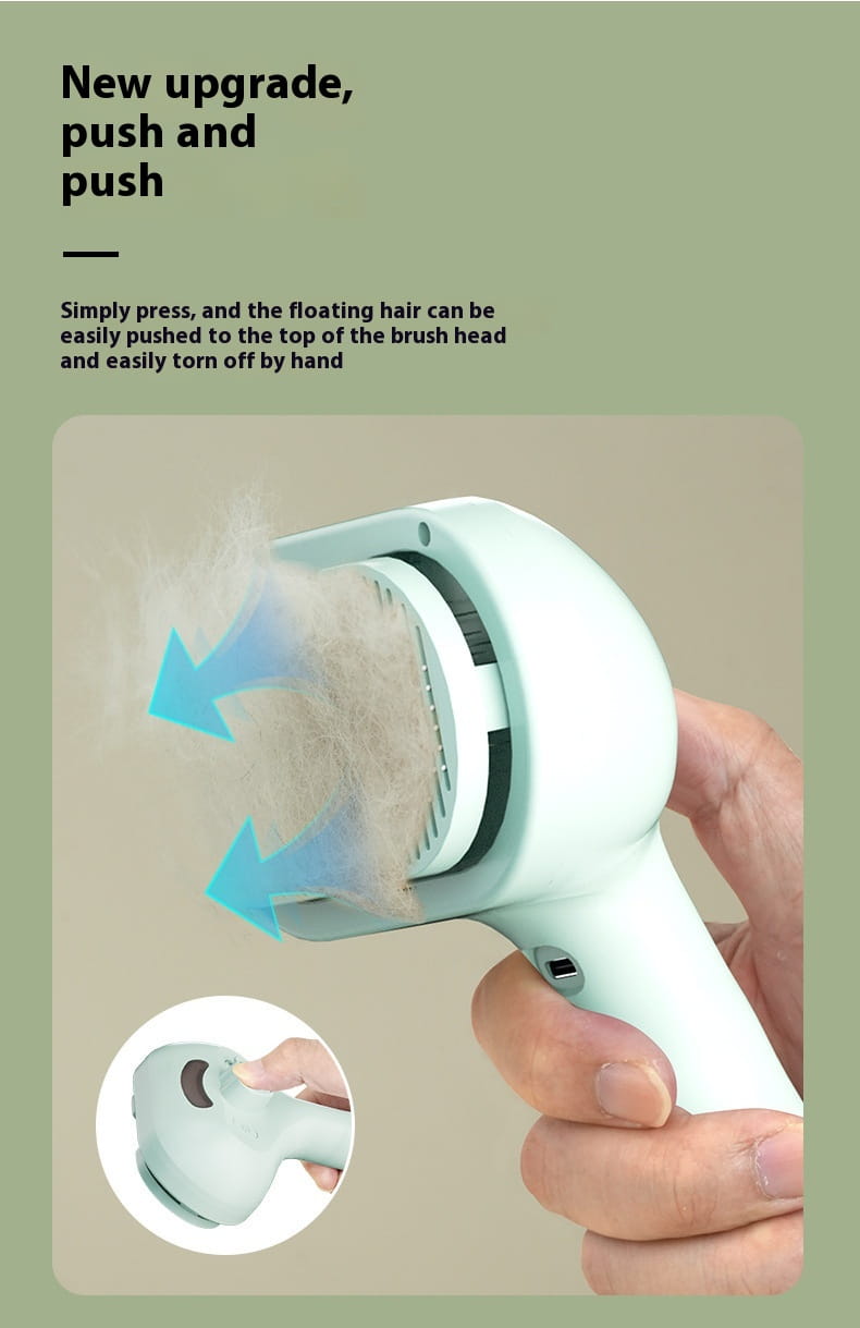 Deshedding -Kamm für Haustiere, das Pflegewerkzeug entzieht, entfernt loses Haare und Unterwand