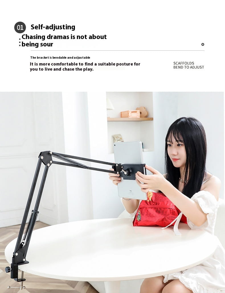 Universal Cantilever Mobile Phone and Tablet Lazy Desktop Mount Bracket