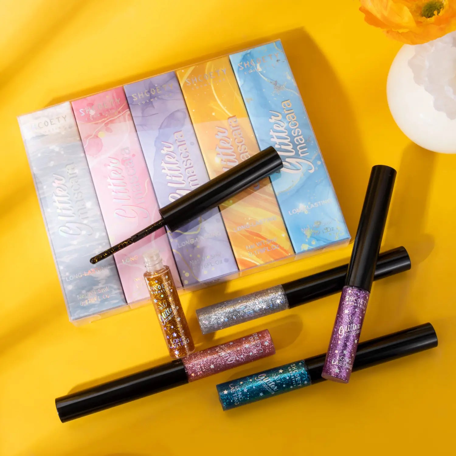 Peruca cu ondulare lungă cu apă cretă în auriu roz gri de fier albastru purpuriu pentru vânzări de export